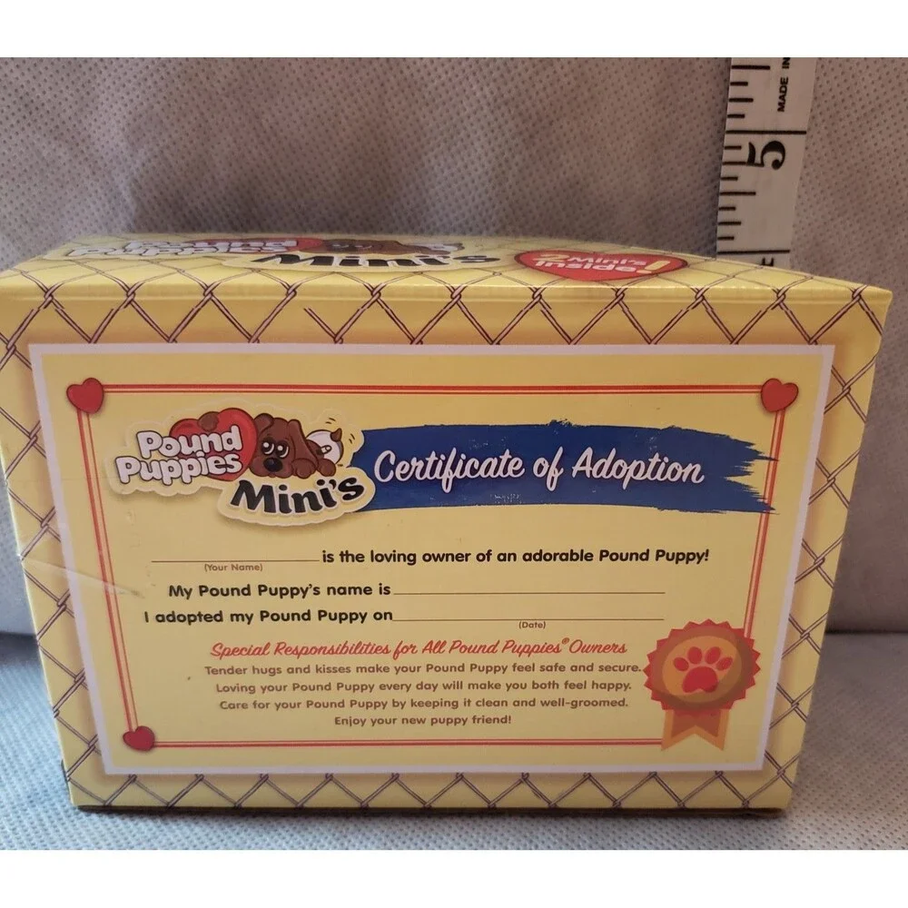 Pound Puppies Mini Classics 5-inch Brand New 2 Minis Inside